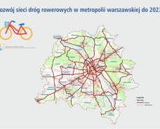 Rozwój tras rowerowych metropolii warszawskiej wykonawca M&G 