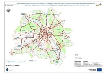 Master Plan tras rowerowych Warszawskiego Obszaru Funkcjonalnego 